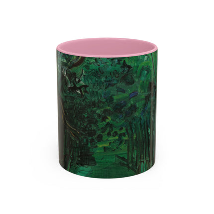 Route en forêt by Raoul Dufy Colorful Mugs (11oz, 15oz)