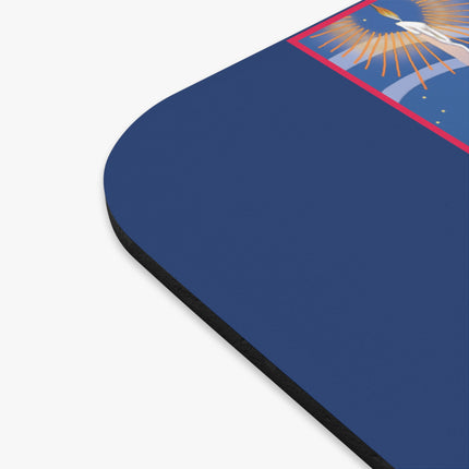 Smoke and Secrets: A Glamorous Encounter in Prohibition Era Mouse Pad, Rectangle