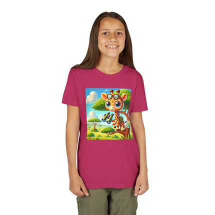 Giraffe Lookout Youth Short Sleeve Tee