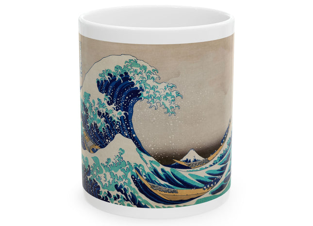 The Great Wave off Kanagawa by Katsushika Hokusai Ceramic Mug (11oz, 15oz)