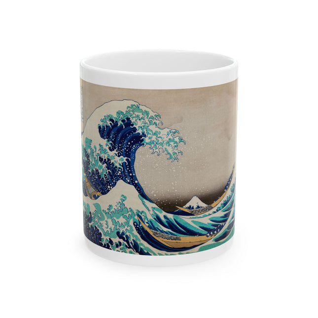 The Great Wave off Kanagawa by Katsushika Hokusai Ceramic Mug (11oz, 15oz)