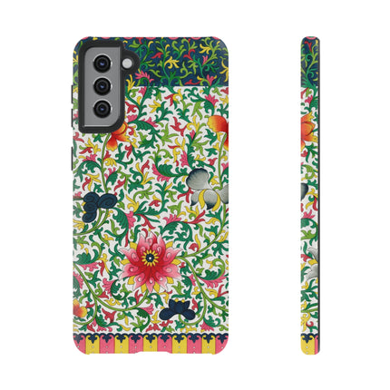 Colorful Floral Pattern by Owen Jones Phone Cases