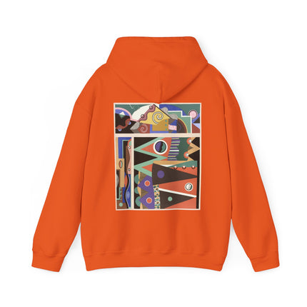 Collection decors et couleurs Pl.03 by Georges Valmier Heavy Blend™ Hooded Sweatshirt