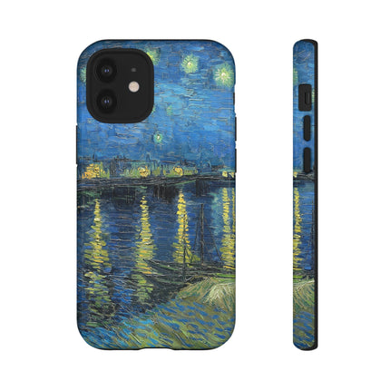Starry Night Over the Rhone by Vincent Van Gogh Phone Cases
