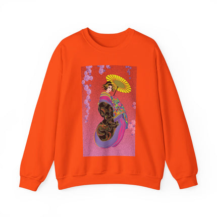 Enchanting Geisha Unisex Heavy Blend™ Crewneck Sweatshirt