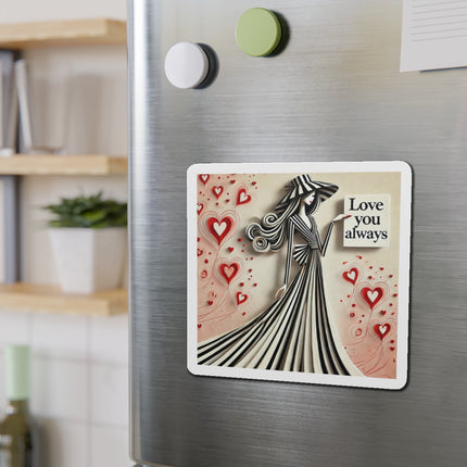 Love You Always Die-Cut Magnets (5 Sizes)