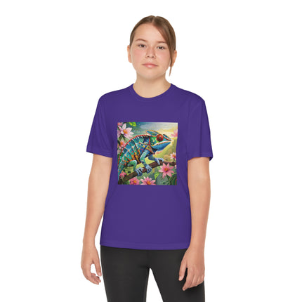 Camouflage Chameleon Youth Competitor Tee