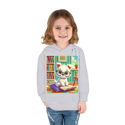 Little Scholar Pup Toddler Pullover Fleece Hoodie