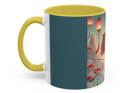 The Lantern Walker Colorful Mugs (11oz, 15oz)