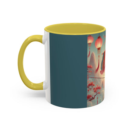 The Lantern Walker Colorful Mugs (11oz, 15oz)