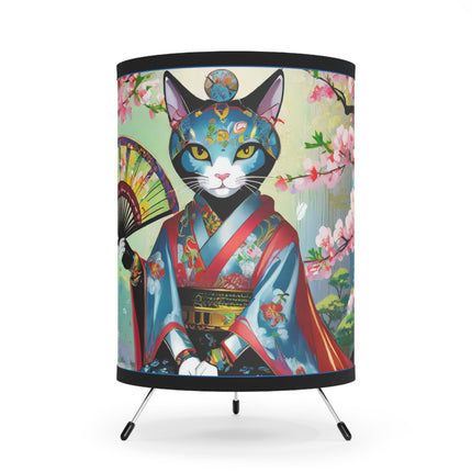 Cyberpunk Geisha Tripod Lamp