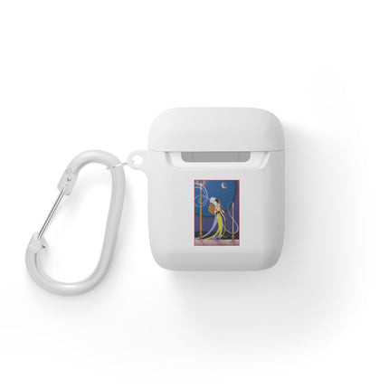 Smoke and Secrets: A Glamorous Encounter in Prohibition Era AirPods Case