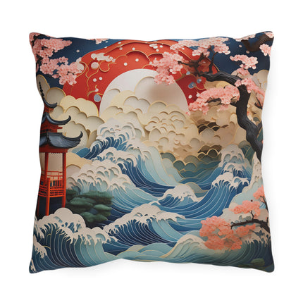 Twilight Serenity Outdoor Pillows
