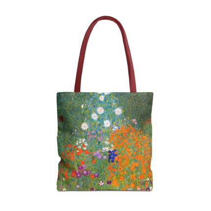 Cottage Garden by Gustav Klimt Tote Bag (AOP)