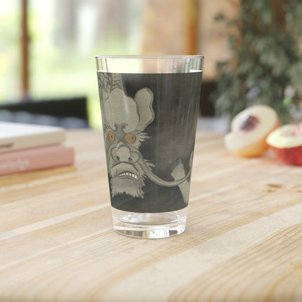 Dragon by Kamisaka Sekka Glass, 16oz