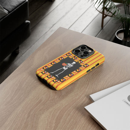 Candy Corn Skeleton Phone Cases