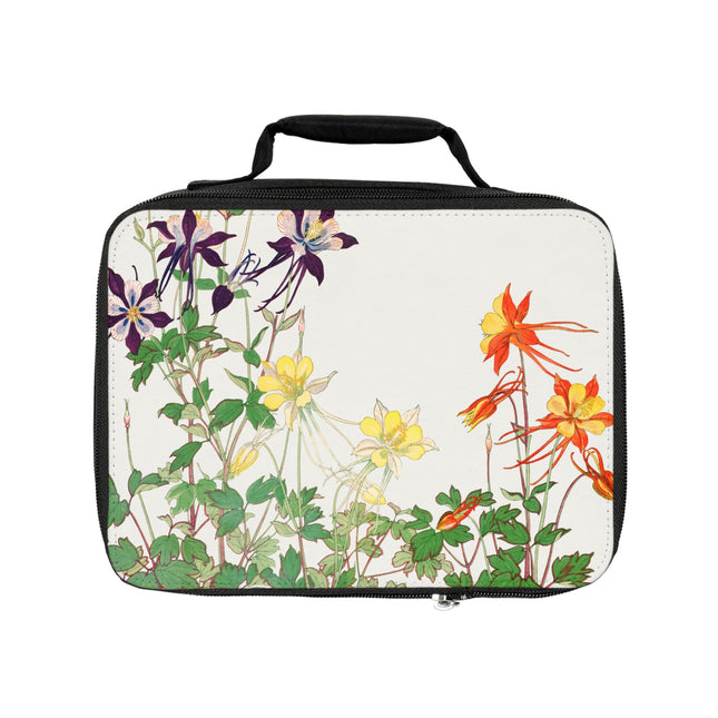 Aquilegia Flowers by Tanigami Kônan Lunch Bag
