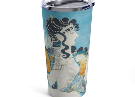 Reproduction of Ladies in Blue by Emile Gilliéron Tumbler 20oz