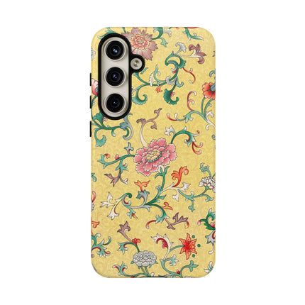 Flower Illustration by Owen Jones Phone Cases