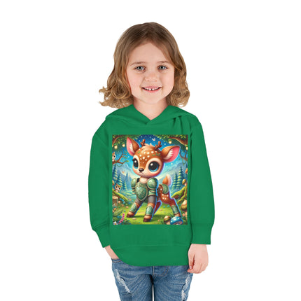 Fawn Defender Toddler Pullover Fleece Hoodie