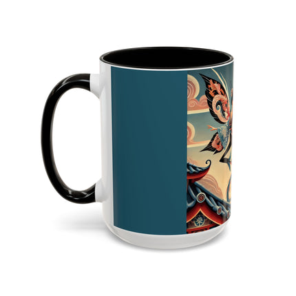 Dragon Fairy of the Temple Colorful Mugs (11oz, 15oz)