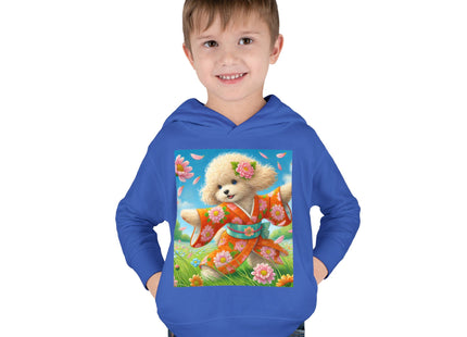 Chrysanthemum Meadow Play Toddler Pullover Fleece Hoodie