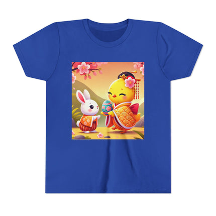 Whimsical Springtime Exchange Youth Short Sleeve Tee