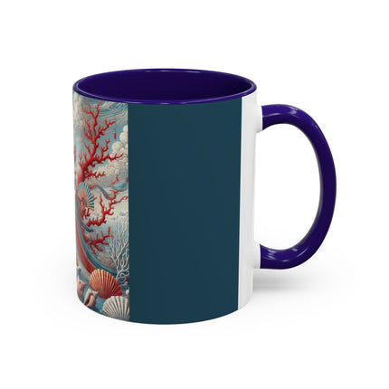 Ladies by the Quiet Sea Colorful Mugs (11oz, 15oz)