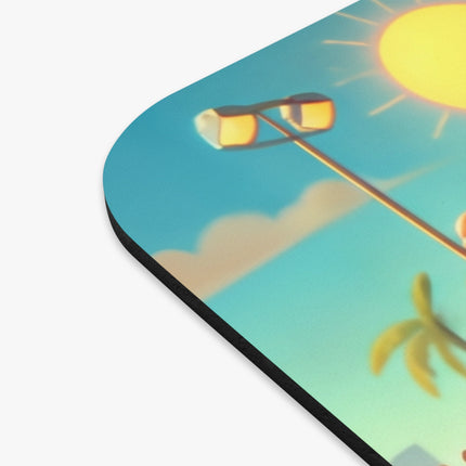 The Skate Park Robot Mouse Pad – Action, Energy & Retro Fun