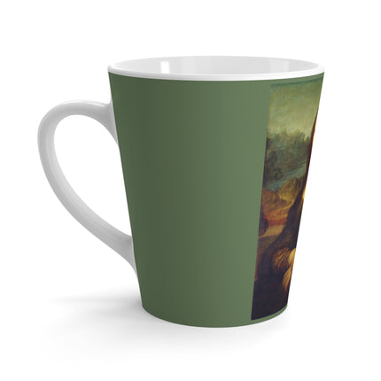 Mona Lisa by Leonardo da Vinci Latte Mug