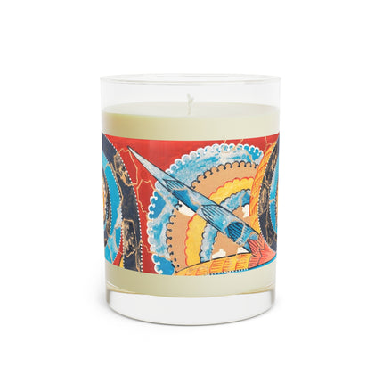 Reproduction of S-Spiral Frieze Scented Candle - Full Glass, 11oz