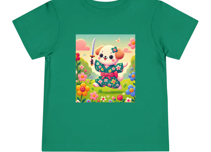 Blossom Pup’s Joyful Journey Toddler Short Sleeve Tee