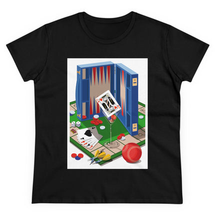 Games Unleashed Women's Midweight Cotton Tee