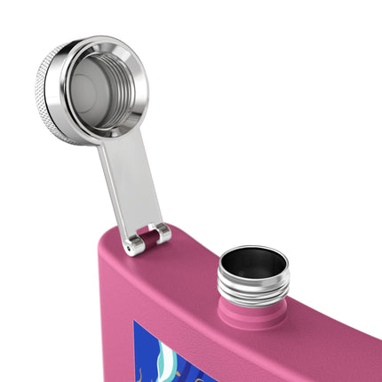 Rococo Stage Siren Flask – Theatrical Grace & Elegant Drama