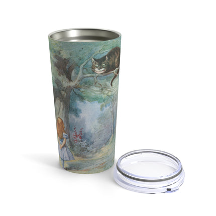 “I growl when I’m pleased, and wag my tail when I’m angry” by Sir John Tenniel Tumbler 20oz