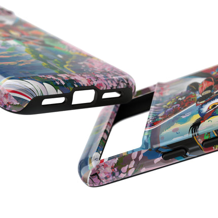 Cyberpunk Samurai Owl Phone Cases