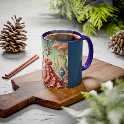 The Seahorse Court Colorful Mugs (11oz, 15oz)