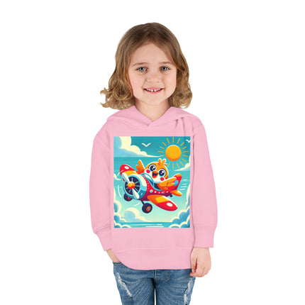 Joyful Bird Aviator Toddler Pullover Fleece Hoodie