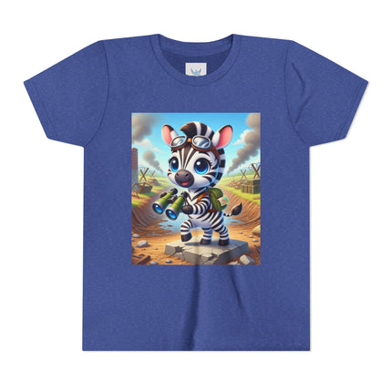 Zebra Lookout Youth Short Sleeve Tee