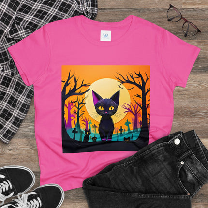 Phantom Parade Women's Midweight Cotton Tee