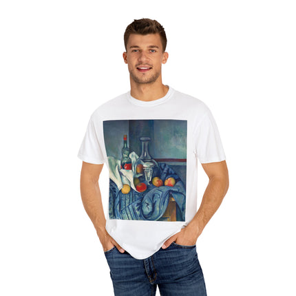 The Peppermint Bottle by Paul Cézanne Unisex Garment-Dyed T-shirt