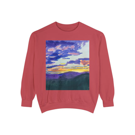 Naturstudie XII by Karl Wiener Garment-Dyed Sweatshirt