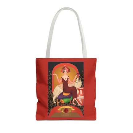 Astrology Gem Series: January & Garnet Tote Bag