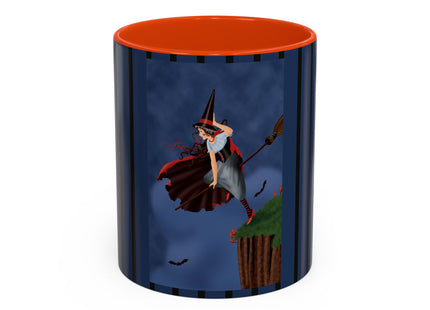 The Enchanted Witch Colorful Mugs, (11oz, 15oz)