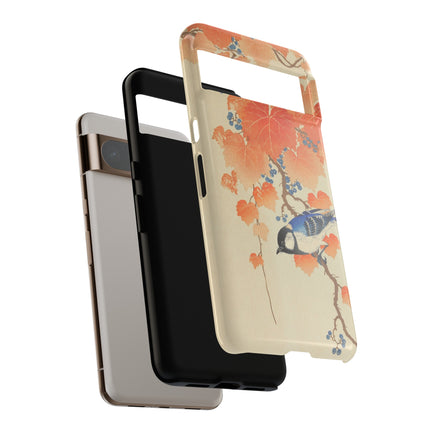 Japanese Bird and Branch by Ohara Koson Phone Cases