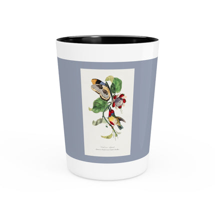 Versicolored Barbet by Paul Gervais Ceramic Shot Glass