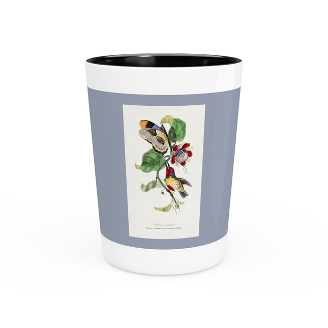 Versicolored Barbet by Paul Gervais Ceramic Shot Glass