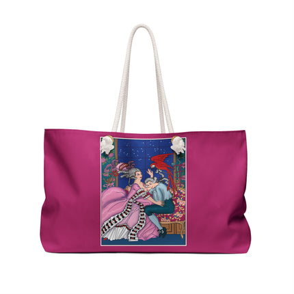 The Jealous Parrot by George Barbier Weekender Bag