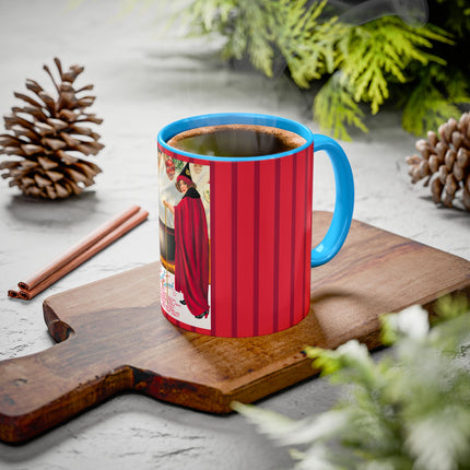 The Hallowe'en Cauldron In the Firelight's Gleam Colorful Mugs (11oz, 15oz)
