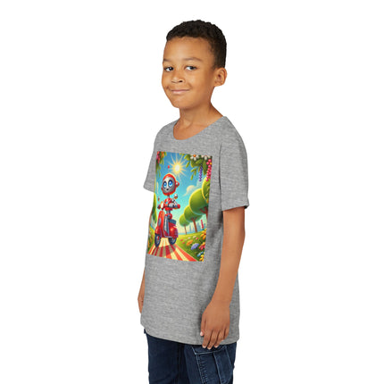 The Traveling Robot Youth Short Sleeve Tee